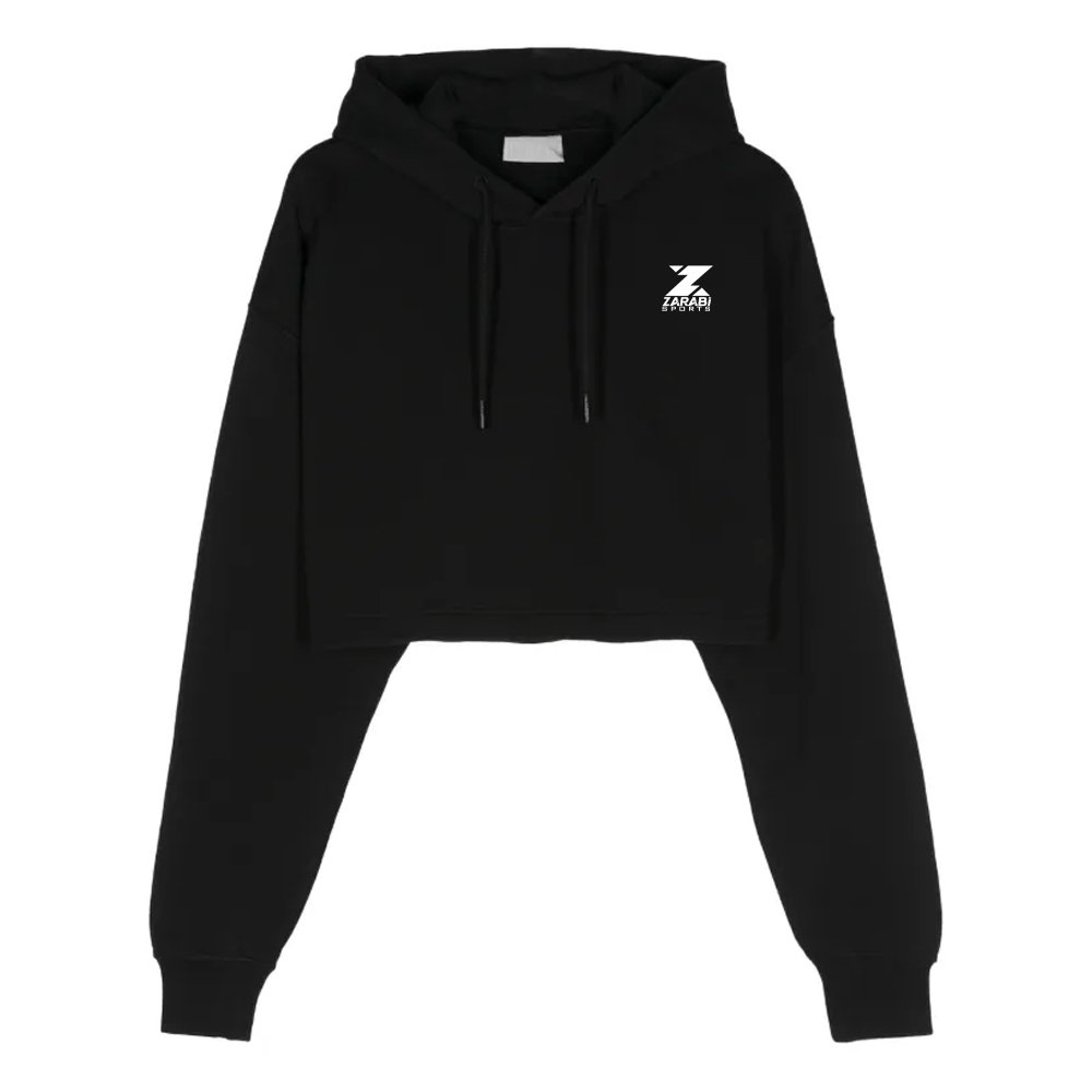 (4) Hoodie Crop-Top - Image 1